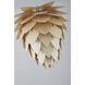 Canada 1 Light 20 inch Natural Wood Chandelier Ceiling Light